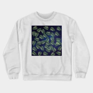 Starry Sky Leaves Crewneck Sweatshirt